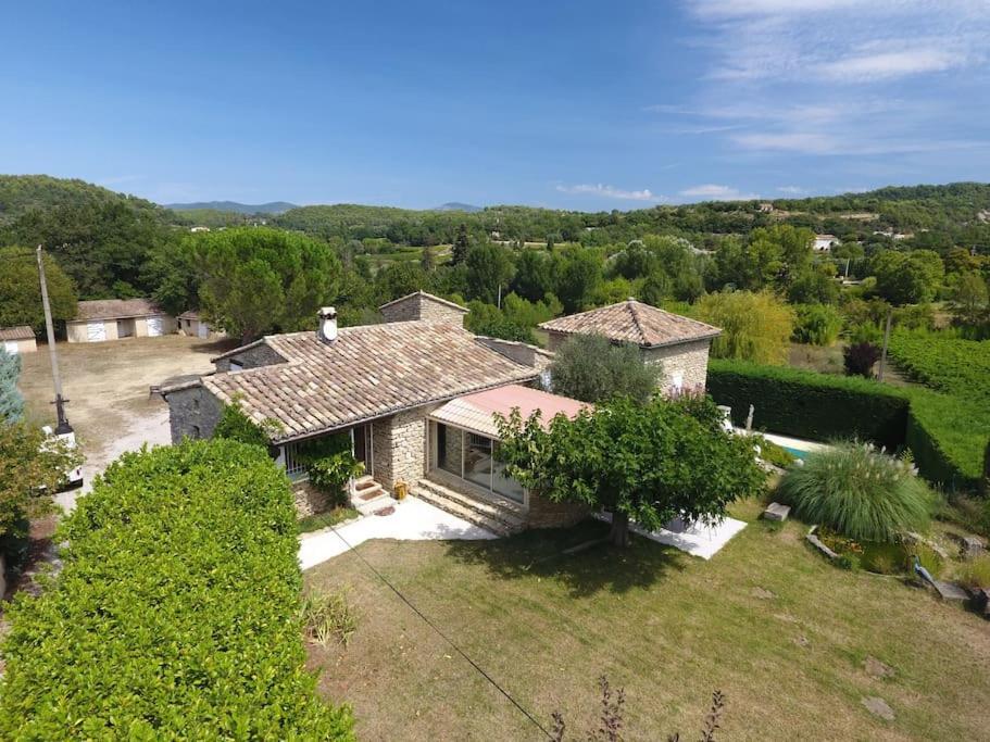 Mas Des Anges - Bastide De 5 Chambres Avec Piscine Entrechaux Екстериор снимка