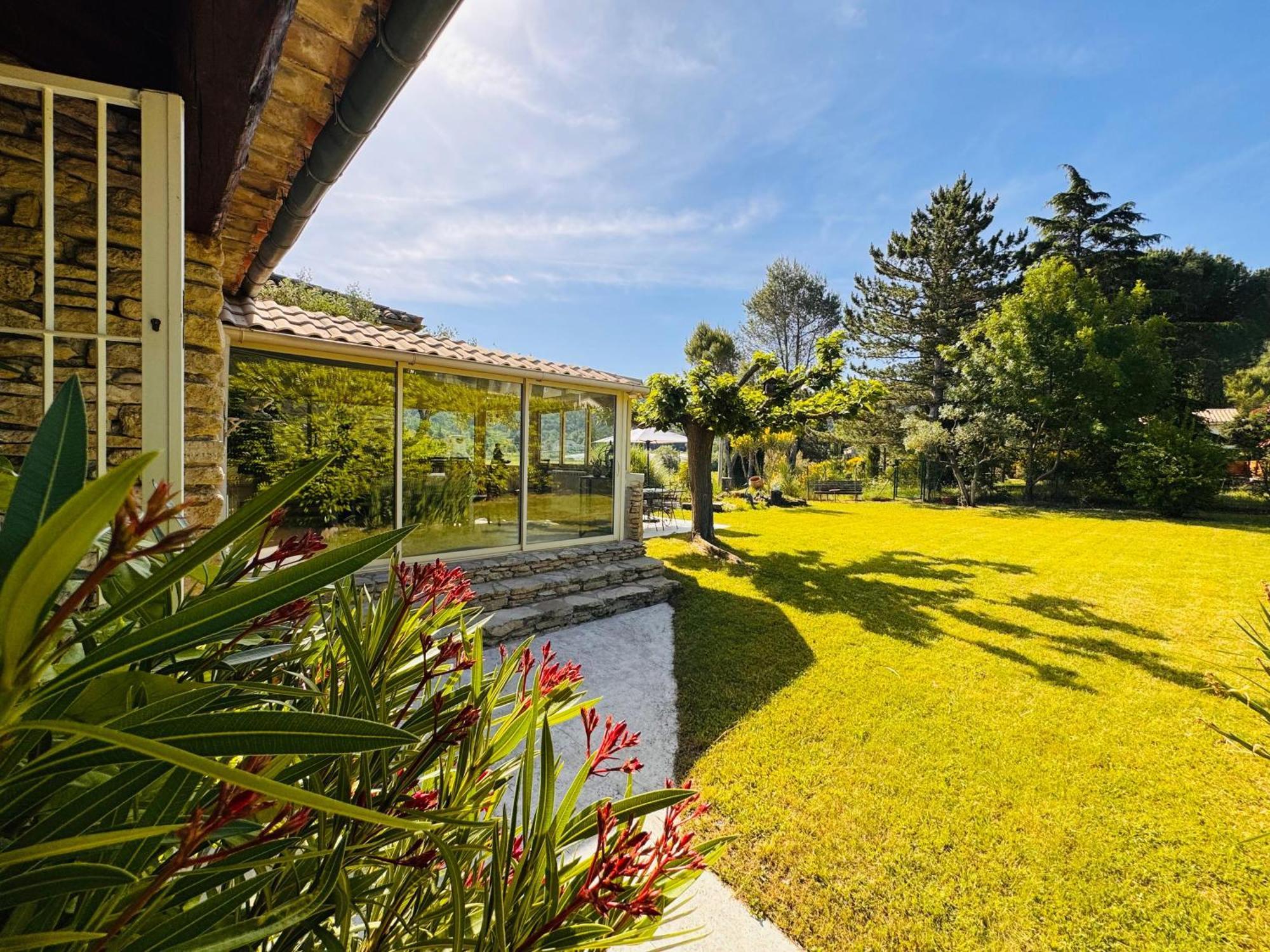Mas Des Anges - Bastide De 5 Chambres Avec Piscine Entrechaux Екстериор снимка